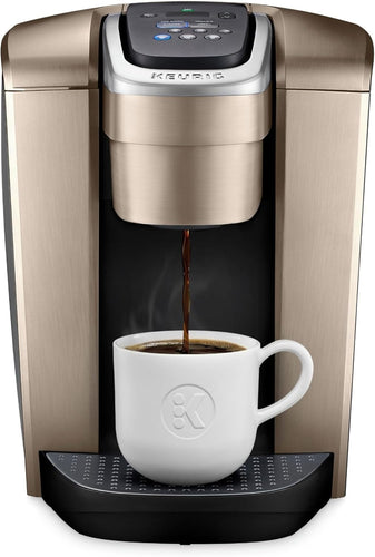 Keurig K-Elite Single Serve Coffee Maker, Brushed Gold